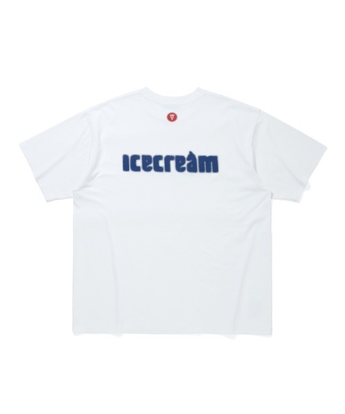ICECREAM(アイスクリーム)の「COTTON T-SHIRT ICECREAM(Tシャツ/カットソー・メンズ・ホワイト/ブルー/ブラック・LARGE/X-LARGE/MEDIUM)」の4枚目の写真