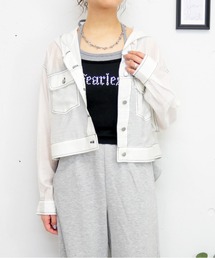 シアーフードジャケット