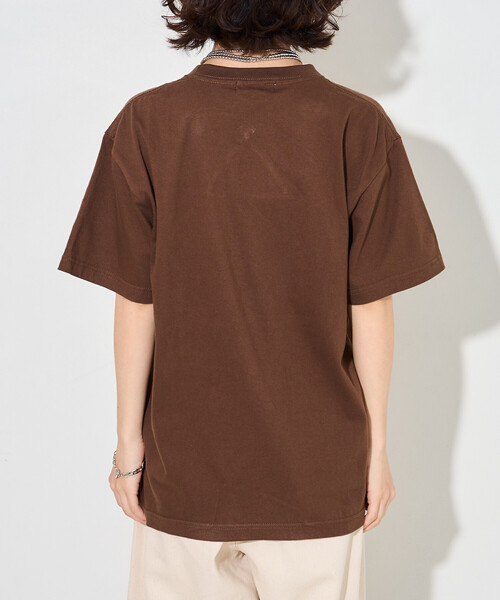 FREAK'S STORE(フリークスストア)の「ROCK T-SHIRT/ロックTシャツ(Tシャツ/カットソー・レディース・チャコールグレー/ブラウン/ダークグレー・フリ-)」の18枚目の写真