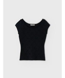 PAPILLON MONOGRAM KNIT TOP