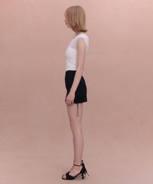 EIMY ISTOIRE(エイミーイストワール)の「PAPILLON MONOGRAM KNIT TOP(ニット/セーター・レディース・ライトピンク/ブラック/ライトグレー/ホワイト・F)」の13枚目の写真
