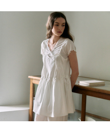 Ellioti（エリオティ）の「Nove Layered Top_2Color（シャツ/ブラウス）」