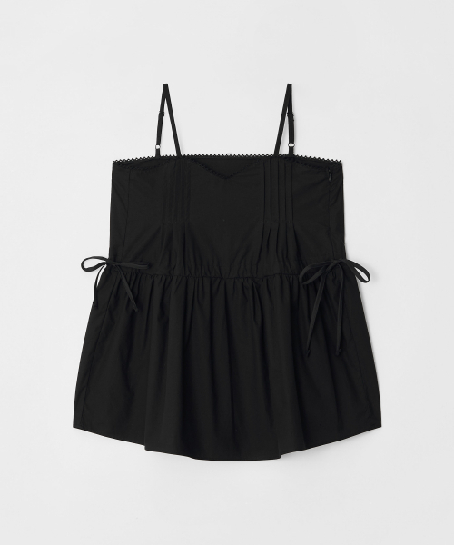 Ellioti（エリオティ）の「Nove Layered Top_2Color（シャツ/ブラウス・レディース・ブラック/ホワイト・F）」の4枚目の写真