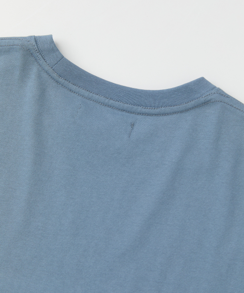 RAIMENT(レイメント)の「ディビジョンレタリング半袖Tシャツ_アッシュブルー(Tシャツ/カットソー・メンズ・その他・SMALL/MEDIUM/LARGE)」の9枚目の写真