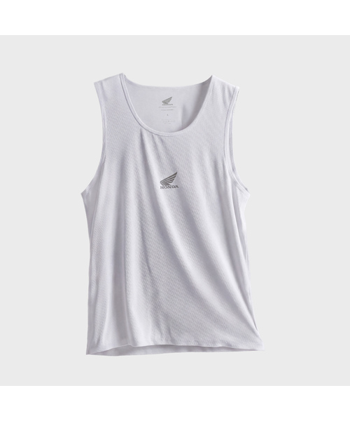 PHYPS MOTORCYCLE(フィップスモーターサイクル)の「Air Layer System Sleeveless 2Colors(Tシャツ/カットソー・レディース・ホワイト/ブラック・SMALL/MEDIUM/LARGE/X-LARGE)」の2枚目の写真