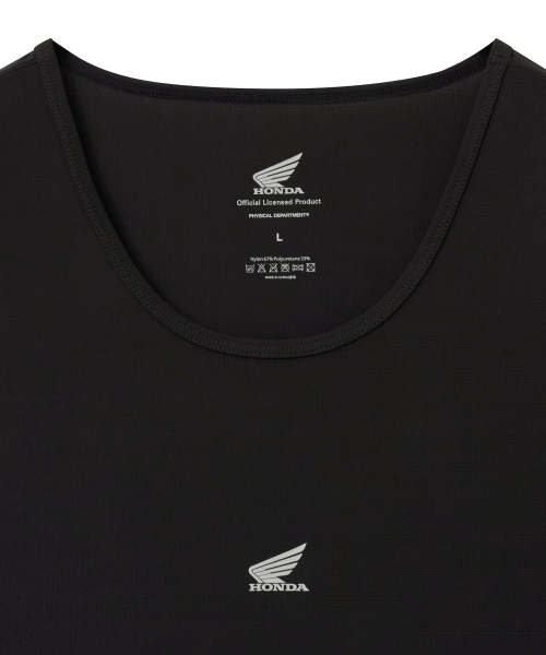 PHYPS MOTORCYCLE(フィップスモーターサイクル)の「Air Layer System Sleeveless 2Colors(Tシャツ/カットソー・レディース・ホワイト/ブラック・SMALL/MEDIUM/LARGE/X-LARGE)」の6枚目の写真