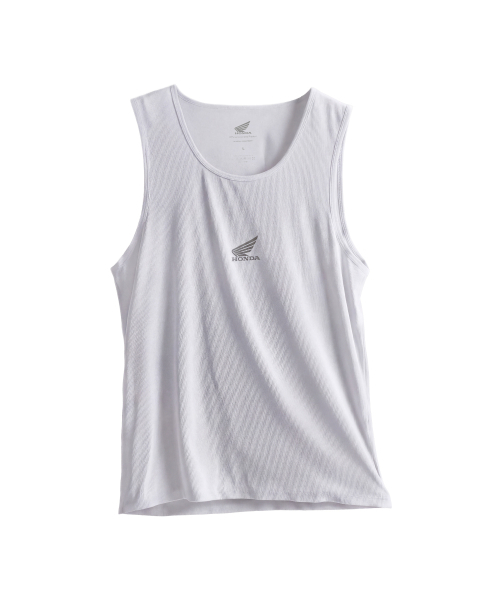 PHYPS MOTORCYCLE(フィップスモーターサイクル)の「Air Layer System Sleeveless 2Colors(Tシャツ/カットソー・レディース・ホワイト/ブラック・SMALL/MEDIUM/LARGE/X-LARGE)」の7枚目の写真