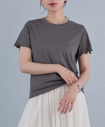 メロウデザインクルーネック半袖Tシャツ