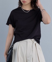 メロウデザインクルーネック半袖Tシャツ