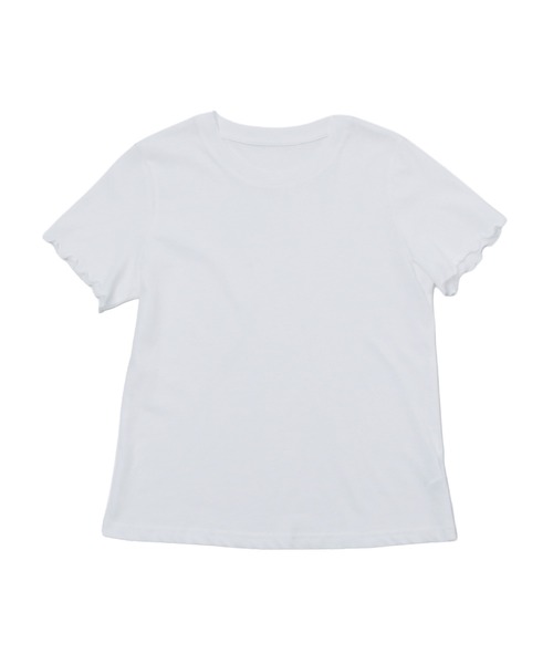 murea(ミュレア)の「メロウデザインクルーネック半袖Tシャツ(Tシャツ/カットソー・レディース・ブラック/ホワイト/チャコールグレー・FREE)」の9枚目の写真