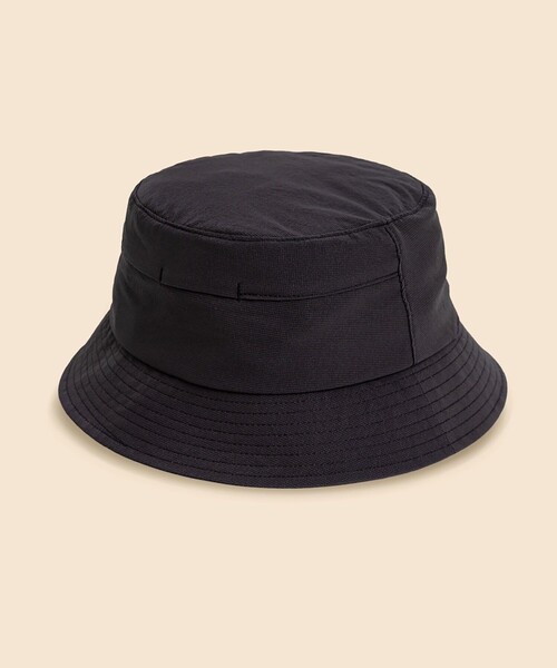 BROOKS BROTHERS(ブルックスブラザーズ)の「ポリエステル GFロゴ ブリーザブル レインハット(ハット・メンズ・ブラック・ONE SIZE)」の3枚目の写真