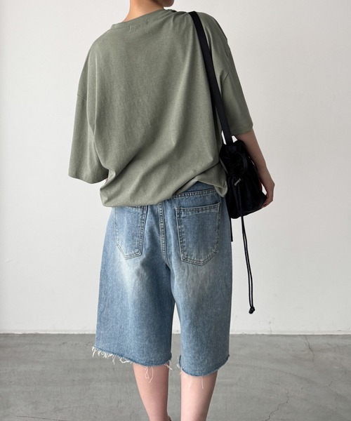 CANAL JEAN(キャナルジーン)の「Lakey Park GREAT RACE Tシャツ(Tシャツ/カットソー・レディース・カーキ/ホワイト・ONE SIZE)」の4枚目の写真
