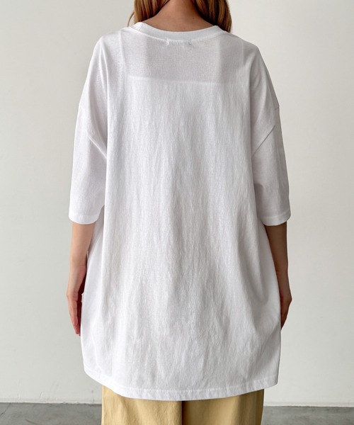 CANAL JEAN(キャナルジーン)の「Lakey Park GREAT RACE Tシャツ(Tシャツ/カットソー・レディース・カーキ/ホワイト・ONE SIZE)」の13枚目の写真