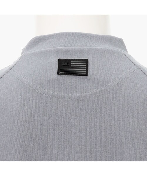 BRIEFING（ブリーフィング）の「【BRIEFING GOLF／ブリーフィングゴルフ】 MEN'S DRY PILE HIGHNECK（Tシャツ/カットソー・メンズ・ブラック/ホワイト/グレー・M/L）」の6枚目の写真