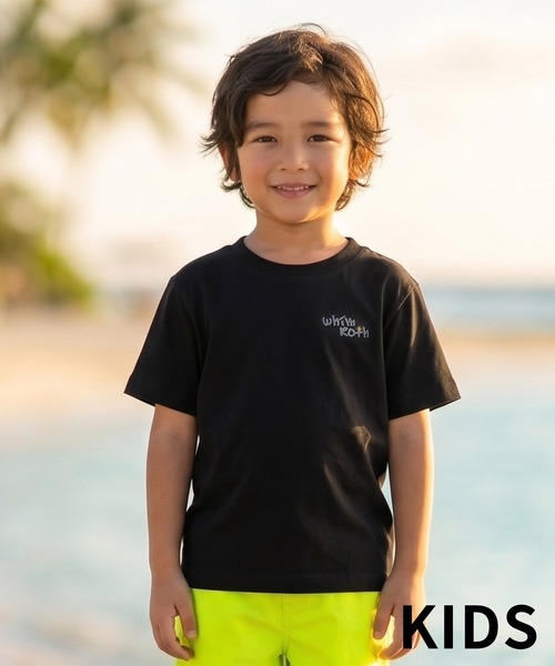 adamsJUGGLER(アダムスジャグラー)の「W/R S.Vベアーティーキッズ(Tシャツ/カットソー・キッズ・ブラック/ホワイト・150/130/120/110/100)」の8枚目の写真