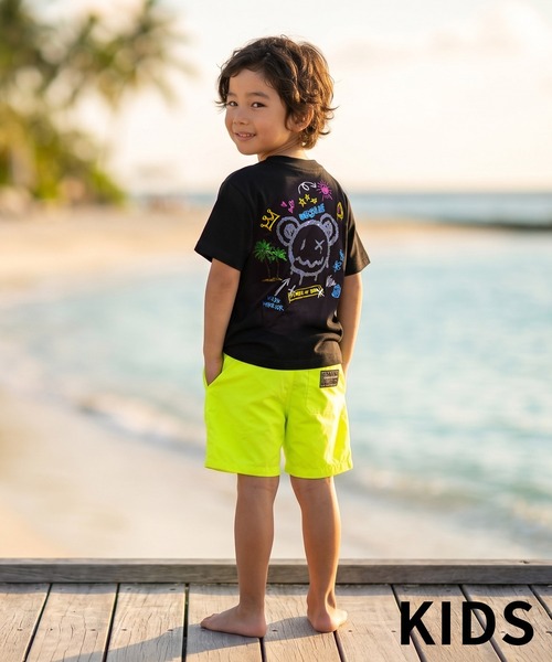 adamsJUGGLER(アダムスジャグラー)の「W/R S.Vベアーティーキッズ(Tシャツ/カットソー・キッズ・ブラック/ホワイト・150/130/120/110/100)」の11枚目の写真