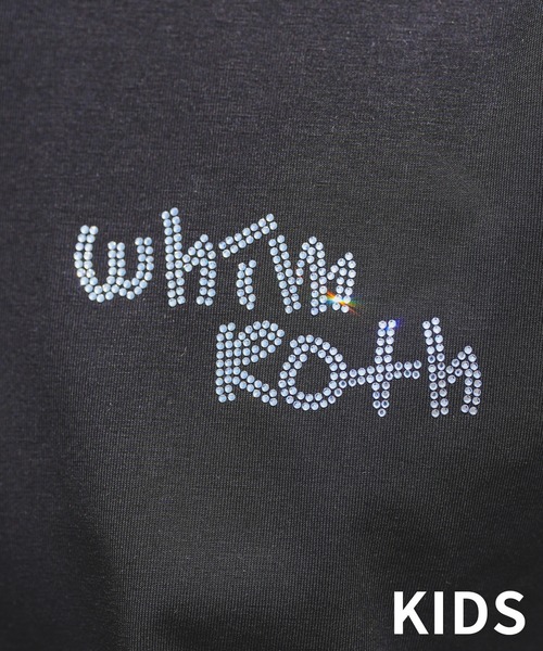 adamsJUGGLER(アダムスジャグラー)の「W/R S.Vベアーティーキッズ(Tシャツ/カットソー・キッズ・ブラック/ホワイト・150/130/120/110/100)」の6枚目の写真