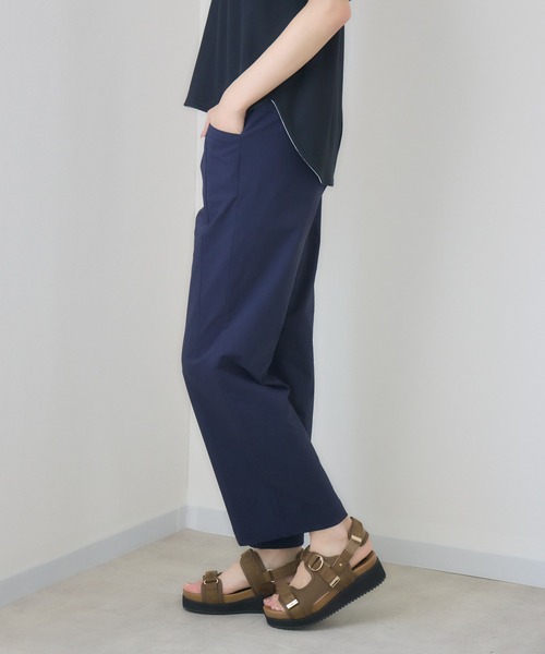 KATHARINE ROSS(キャサリンロス)の「【接触冷感】麻混フレアパンツ(その他パンツ・レディース・グリーン/ネイビー・MEDIUM/LARGE)」の21枚目の写真