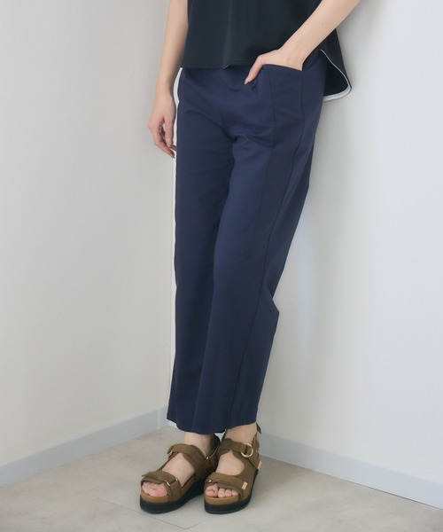 KATHARINE ROSS(キャサリンロス)の「【接触冷感】麻混フレアパンツ(その他パンツ・レディース・グリーン/ネイビー・MEDIUM/LARGE)」の22枚目の写真