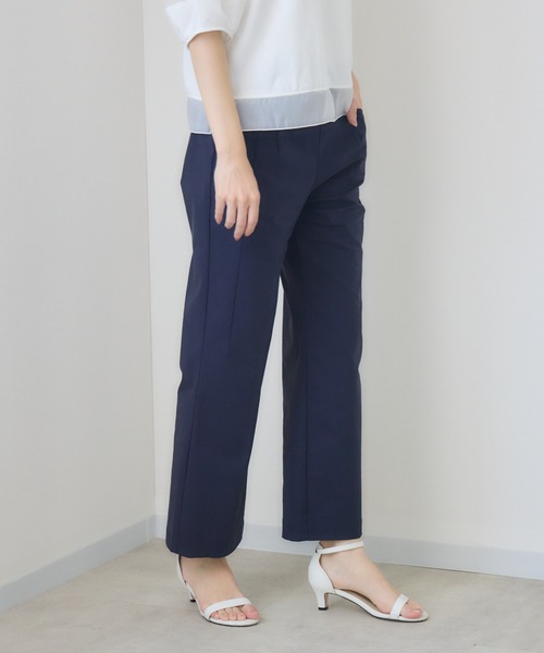 KATHARINE ROSS(キャサリンロス)の「【接触冷感】麻混フレアパンツ(その他パンツ・レディース・グリーン/ネイビー・MEDIUM/LARGE)」の12枚目の写真