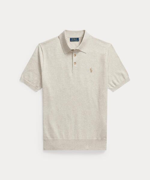 POLO RALPH LAUREN(ポロ ラルフ ローレン)の「コットン ポロカラー セーター(ニット/セーター・メンズ・ブラウン・L/M/S/XS/XXL/XL)」の2枚目の写真
