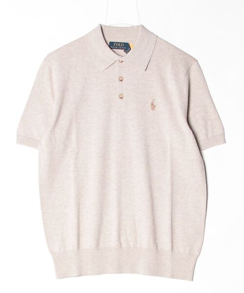 POLO RALPH LAUREN(ポロ ラルフ ローレン)の「コットン ポロカラー セーター(ニット/セーター・メンズ・ブラウン・L/M/S/XS/XXL/XL)」の6枚目の写真