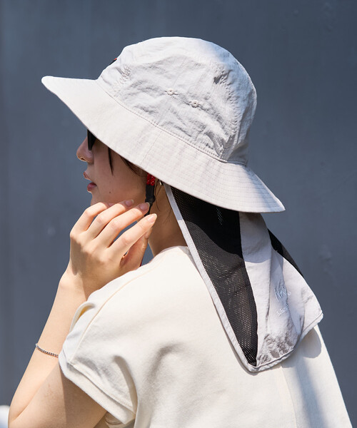 ナンガ × フリークスストア 別注 ナイロンタッサー サンシェードハット NANGA/ナンガ NYLON TUSSER SUNSHADE HAT / ナイロンタッサー