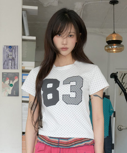 LARTIGENT(ラーティゼン)の「L24 PATCH T-SHIRT(IVORY)(Tシャツ/カットソー・レディース・その他・FREE)」の1枚目の写真