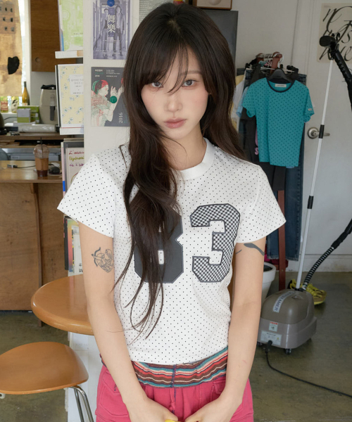 LARTIGENT(ラーティゼン)の「L24 PATCH T-SHIRT(IVORY)(Tシャツ/カットソー・レディース・その他・FREE)」の3枚目の写真