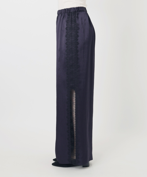 VERMEIL par iena（ヴェルメイユパーイエナ）の「Side Lace リラックスパンツ（その他パンツ・レディース・ホワイト系その他/ネイビー・36/38）」の17枚目の写真