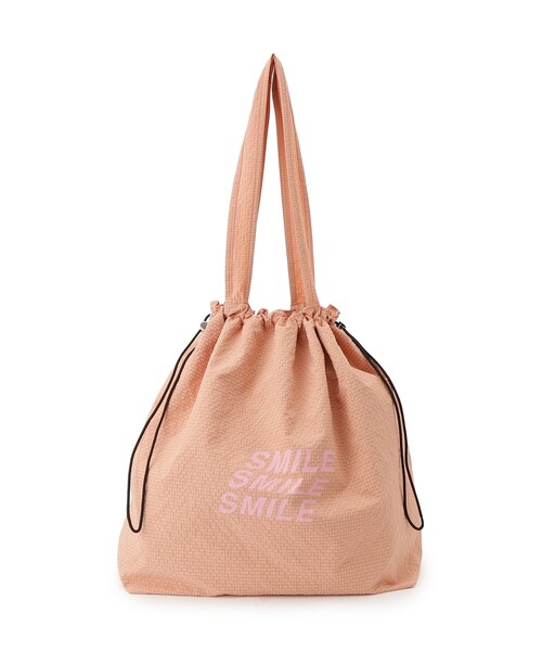 SHOO・LA・RUE(シューラルー)の「ロゴプリントトートバッグ(トートバッグ・レディース・ブラック/ベージュ/ピンク系・00)」の15枚目の写真