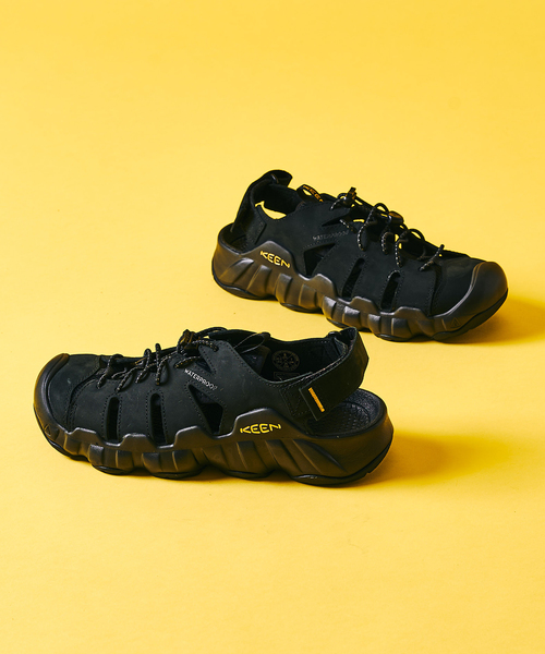 417 EDIFICE（フォーワンセブンエディフィス）の「KEEN / キーン HYPERPORT FISHERMAN LEATHER（サンダル・メンズ・ブラック/ベージュ・26cm/26.5cm/27cm/27.5cm/28cm）」の8枚目の写真