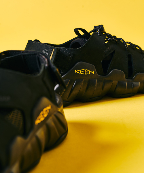 417 EDIFICE（フォーワンセブンエディフィス）の「KEEN / キーン HYPERPORT FISHERMAN LEATHER（サンダル・メンズ・ブラック/ベージュ・26cm/26.5cm/27cm/27.5cm/28cm）」の9枚目の写真