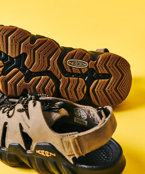417 EDIFICE（フォーワンセブンエディフィス）の「KEEN / キーン HYPERPORT FISHERMAN LEATHER（サンダル・メンズ・ブラック/ベージュ・26cm/26.5cm/27cm/27.5cm/28cm）」の15枚目の写真