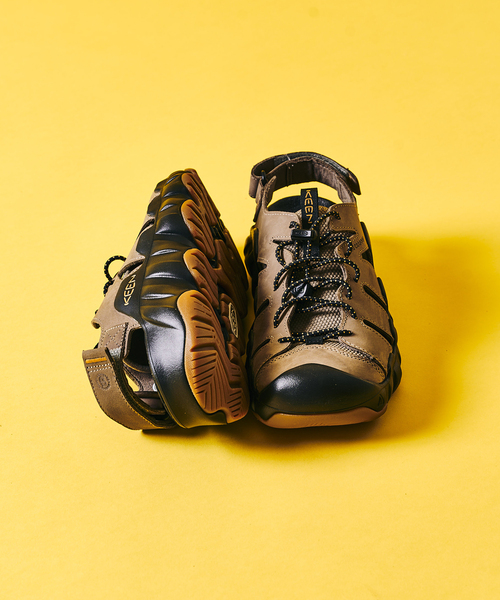 417 EDIFICE（フォーワンセブンエディフィス）の「KEEN / キーン HYPERPORT FISHERMAN LEATHER（サンダル・メンズ・ブラック/ベージュ・26cm/26.5cm/27cm/27.5cm/28cm）」の16枚目の写真