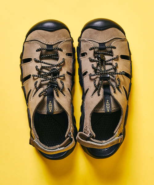 417 EDIFICE（フォーワンセブンエディフィス）の「KEEN / キーン HYPERPORT FISHERMAN LEATHER（サンダル・メンズ・ブラック/ベージュ・26cm/26.5cm/27cm/27.5cm/28cm）」の18枚目の写真