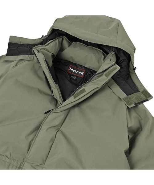 MARMOT(マーモット)の「MARMOT 【マーモット】- ダウンジャケット 【Mammoth Down Jacket TSAUD019】(ダウンジャケット/コート・メンズ・ブラック・M)」の2枚目の写真