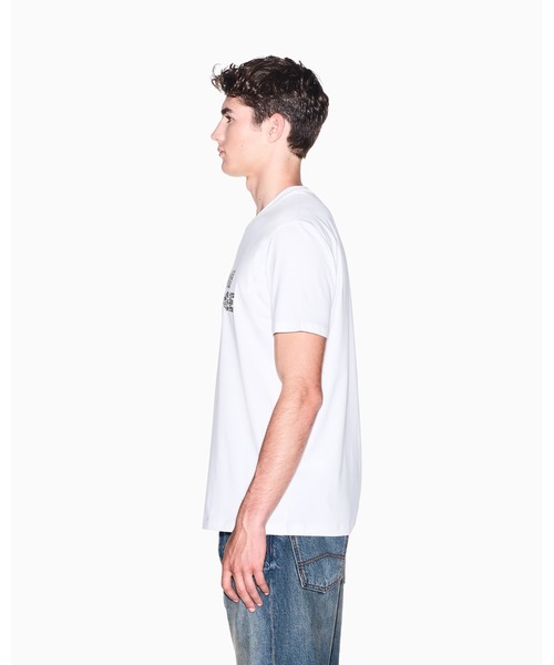 ARMANI EXCHANGE(アルマーニエクスチェンジ)の「【A|X アルマーニ エクスチェンジ】<オンライン限定>AXロゴ レギュラーフィット 半袖クルーネックTシャツ/REGULAR(Tシャツ/カットソー・メンズ・ダークネイビー/オフホワイト・LARGE/MEDIUM/SMALL/X-LARGE/X-SMALL/XX-LARGE)」の11枚目の写真