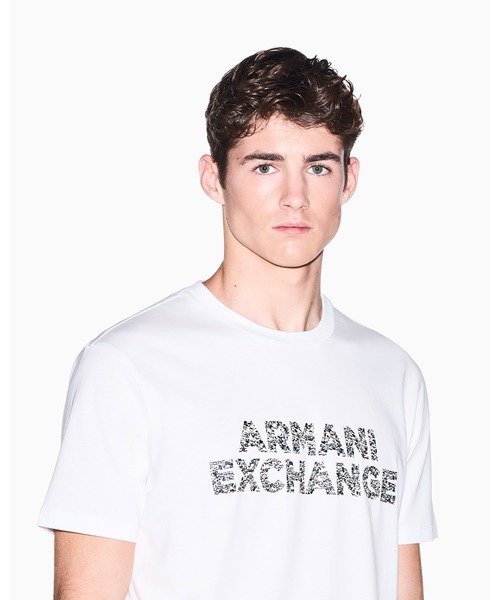 ARMANI EXCHANGE(アルマーニエクスチェンジ)の「【A|X アルマーニ エクスチェンジ】<オンライン限定>AXロゴ レギュラーフィット 半袖クルーネックTシャツ/REGULAR(Tシャツ/カットソー・メンズ・ダークネイビー/オフホワイト・LARGE/MEDIUM/SMALL/X-LARGE/X-SMALL/XX-LARGE)」の12枚目の写真