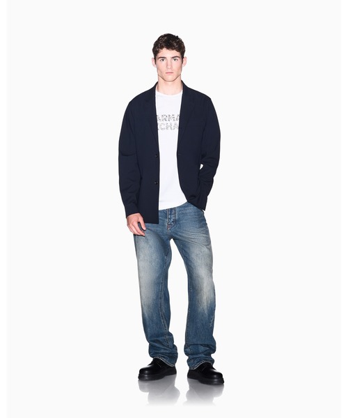 ARMANI EXCHANGE(アルマーニエクスチェンジ)の「【A|X アルマーニ エクスチェンジ】<オンライン限定>AXロゴ レギュラーフィット 半袖クルーネックTシャツ/REGULAR(Tシャツ/カットソー・メンズ・ダークネイビー/オフホワイト・LARGE/MEDIUM/SMALL/X-LARGE/X-SMALL/XX-LARGE)」の13枚目の写真