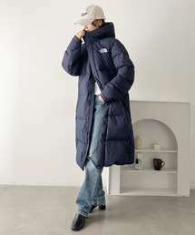 THE NORTH FACE(ザ・ノースフェイス)//ロングダウンジャケット ベンチコート ヒートロックハイブリットダウンコート/M'S HEATLOCK HYBRID DOWN COAT H