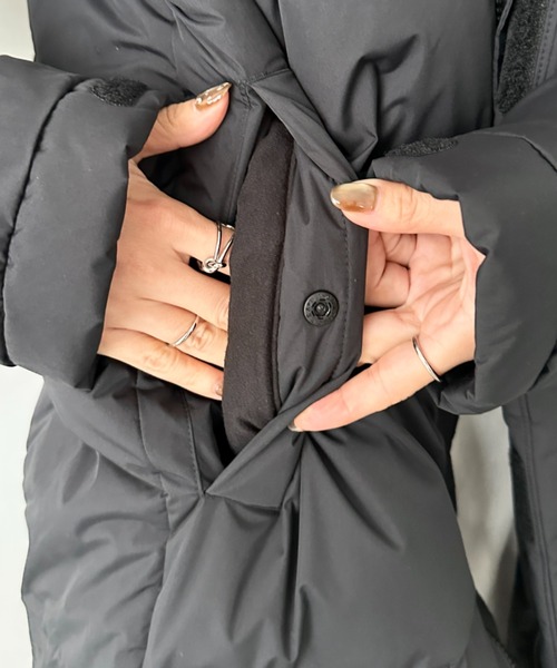 THE NORTH FACE(ザノースフェイス)の「THE NORTH FACE(ザ・ノースフェイス)//ロングダウンジャケット ベンチコート ヒートロックハイブリットダウンコート/M'S HEATLOCK HYBRID DOWN COAT H(ダウンジャケット/コート・レディース・ブラック/ネイビー/グリーン・L/M/S/XL)」の19枚目の写真