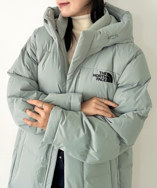 THE NORTH FACE(ザノースフェイス)の「THE NORTH FACE(ザ・ノースフェイス)//ロングダウンジャケット ベンチコート ヒートロックハイブリットダウンコート/M'S HEATLOCK HYBRID DOWN COAT H(ダウンジャケット/コート・レディース・ブラック/ネイビー/グリーン・L/M/S/XL)」の5枚目の写真