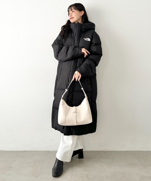 THE NORTH FACE(ザノースフェイス)の「THE NORTH FACE(ザ・ノースフェイス)//ロングダウンジャケット ベンチコート ヒートロックハイブリットダウンコート/M'S HEATLOCK HYBRID DOWN COAT H(ダウンジャケット/コート・レディース・ブラック/ネイビー/グリーン・L/M/S/XL)」の12枚目の写真
