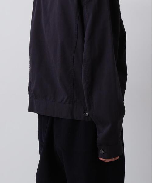 Y(ワイ)の「Y / ORGANIC COTTON TENCEL CHINO JACKET(ブルゾン・メンズ・ネイビー/ホワイト・SMALL/MEDIUM/LARGE)」の7枚目の写真