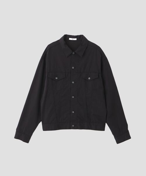 Y(ワイ)の「Y / ORGANIC COTTON TENCEL CHINO JACKET(ブルゾン・メンズ・ネイビー/ホワイト・SMALL/MEDIUM/LARGE)」の8枚目の写真