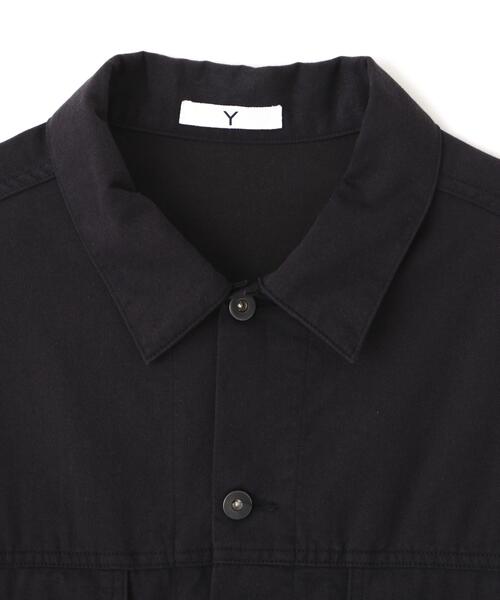Y(ワイ)の「Y / ORGANIC COTTON TENCEL CHINO JACKET(ブルゾン・メンズ・ネイビー/ホワイト・SMALL/MEDIUM/LARGE)」の9枚目の写真