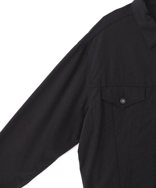 Y(ワイ)の「Y / ORGANIC COTTON TENCEL CHINO JACKET(ブルゾン・メンズ・ネイビー/ホワイト・SMALL/MEDIUM/LARGE)」の10枚目の写真
