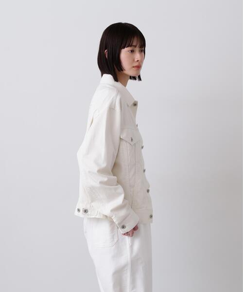 Y(ワイ)の「Y / ORGANIC COTTON TENCEL CHINO JACKET(ブルゾン・メンズ・ネイビー/ホワイト・SMALL/MEDIUM/LARGE)」の18枚目の写真