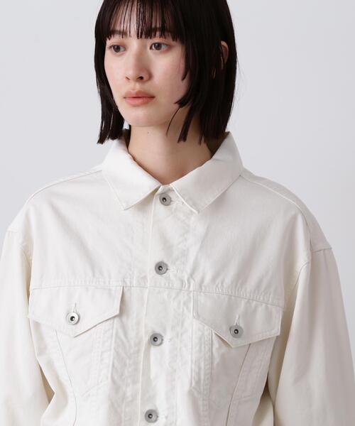 Y(ワイ)の「Y / ORGANIC COTTON TENCEL CHINO JACKET(ブルゾン・メンズ・ネイビー/ホワイト・SMALL/MEDIUM/LARGE)」の20枚目の写真